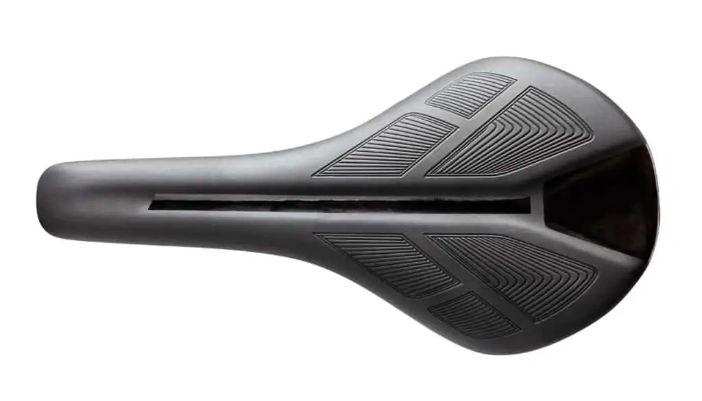 Best bike saddles for women top view of racing saddle