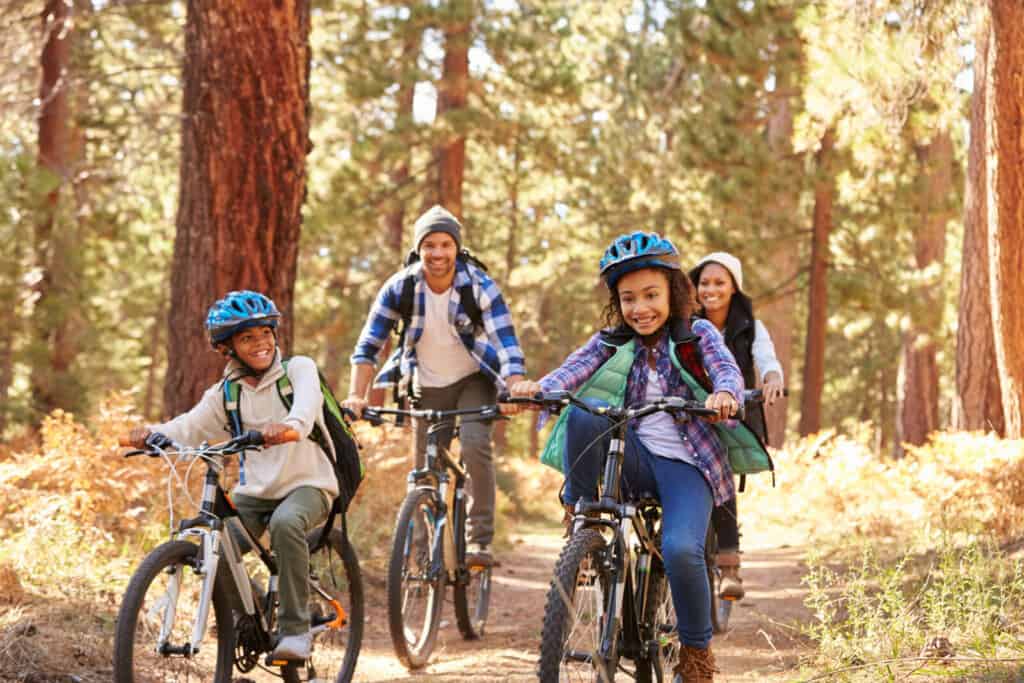 Riding a Bike your way, alone or with friends and family