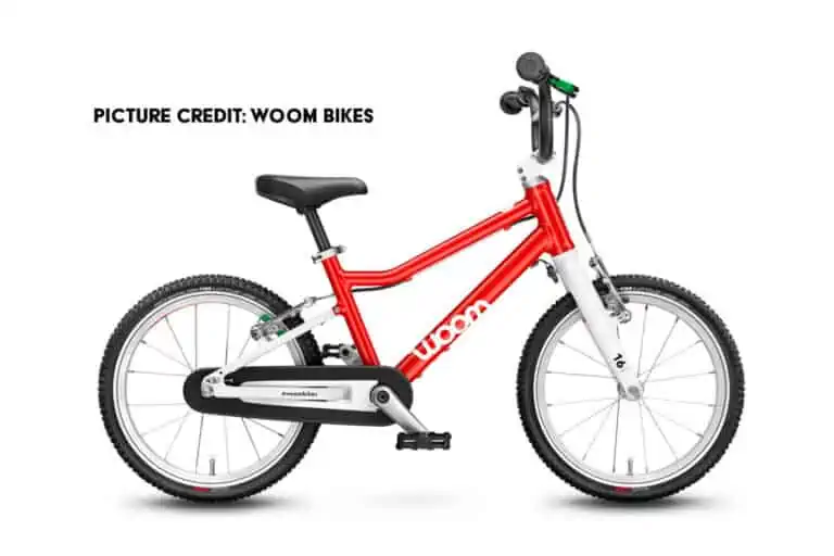 Kids love Woom Bikes - we love the red one