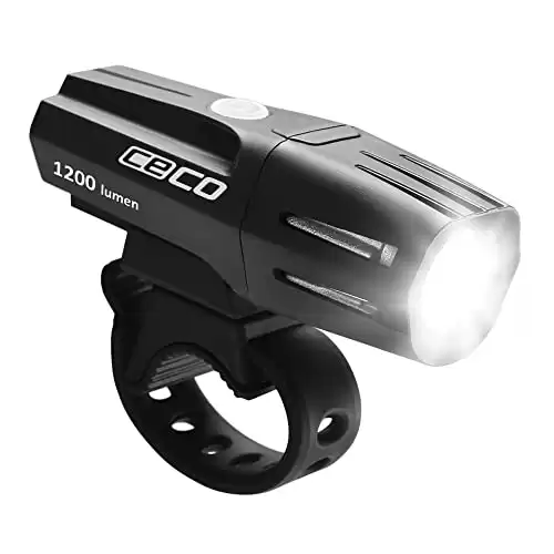 CECO-USA: 1,200 Lumen USB Rechargeable Bike Light