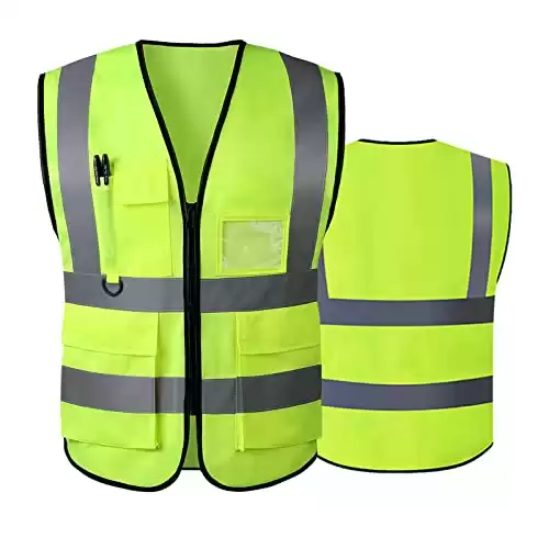 Tydon Guardian Reflective Safety Vest for Women Men High Visibility Security